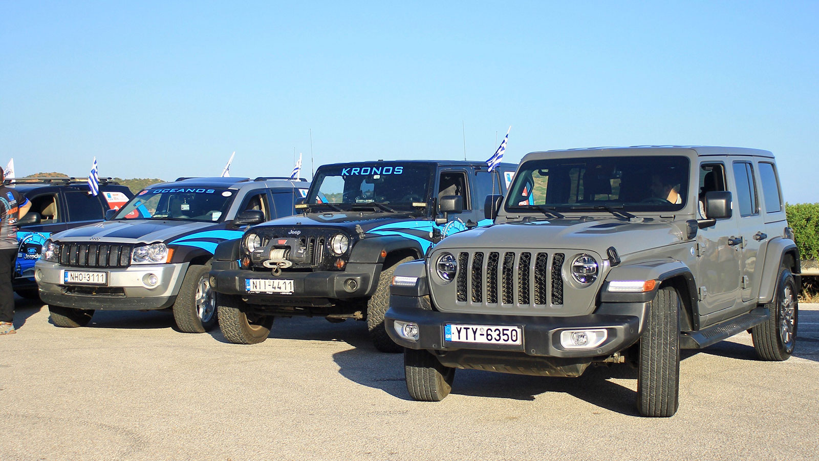 Jeep θα πάνε από τη Μάνη στη Νορβηγία σε 100 ώρες!